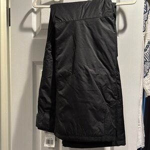 Black snow pants